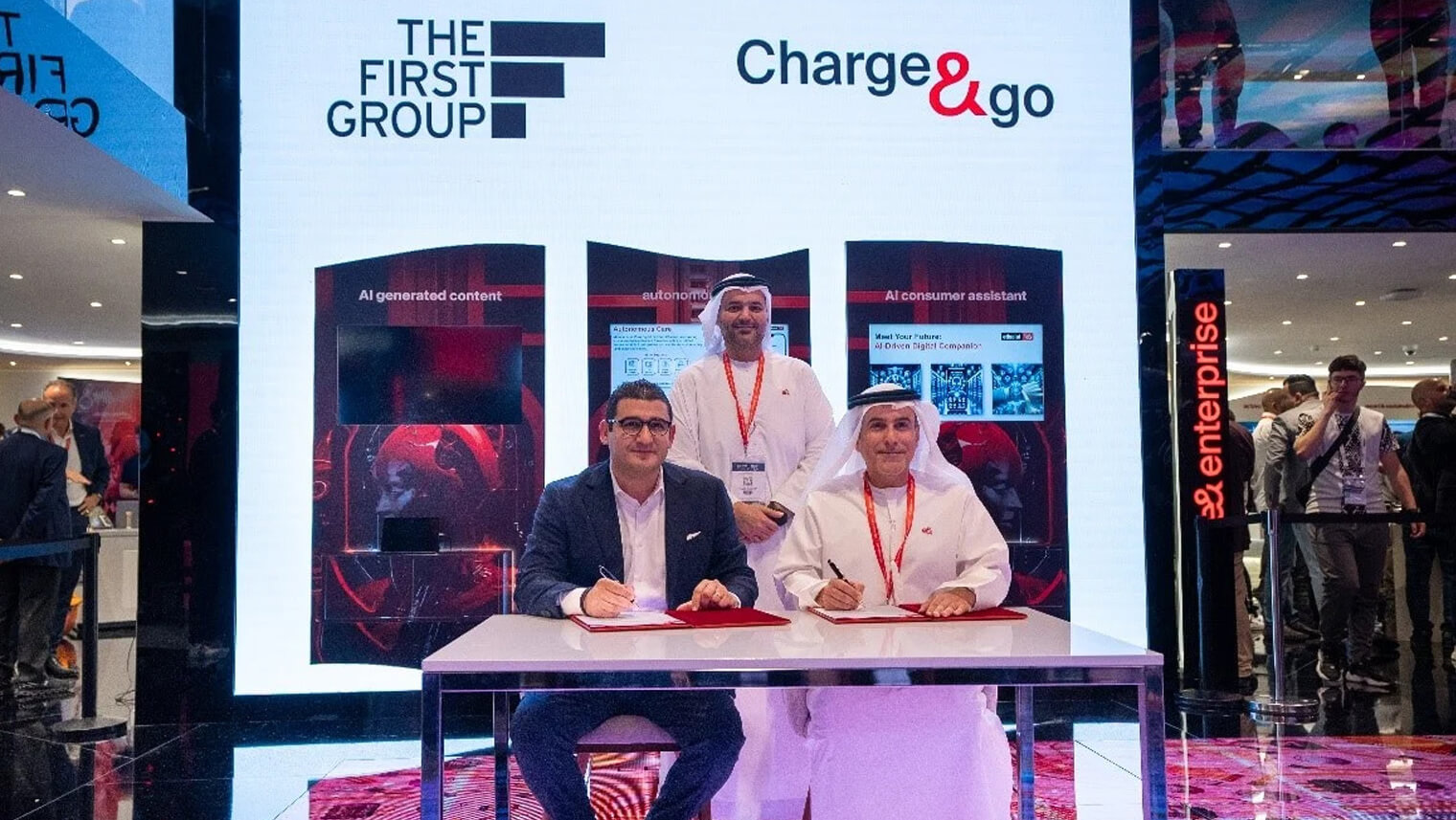 First Group signs an MOU with charge&go